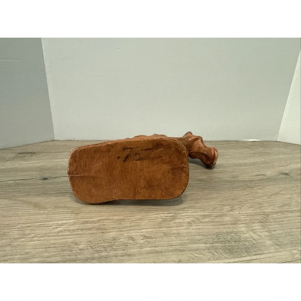 Vintage Syroco Brown Hungry Skinny Horse Figure Figurine Sorrowful Suzy - Picture 6 of 7